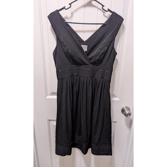 RABBIT RABBIT RABBIT DESIGNS Black Sleeveless Sequins Dress Size 8 Party Cocktai - Picture 1 of 10